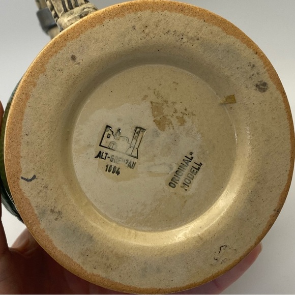 Vintage West Germany stein “rich man” Alt-Grenzau 1894 - Picture 14 of 15